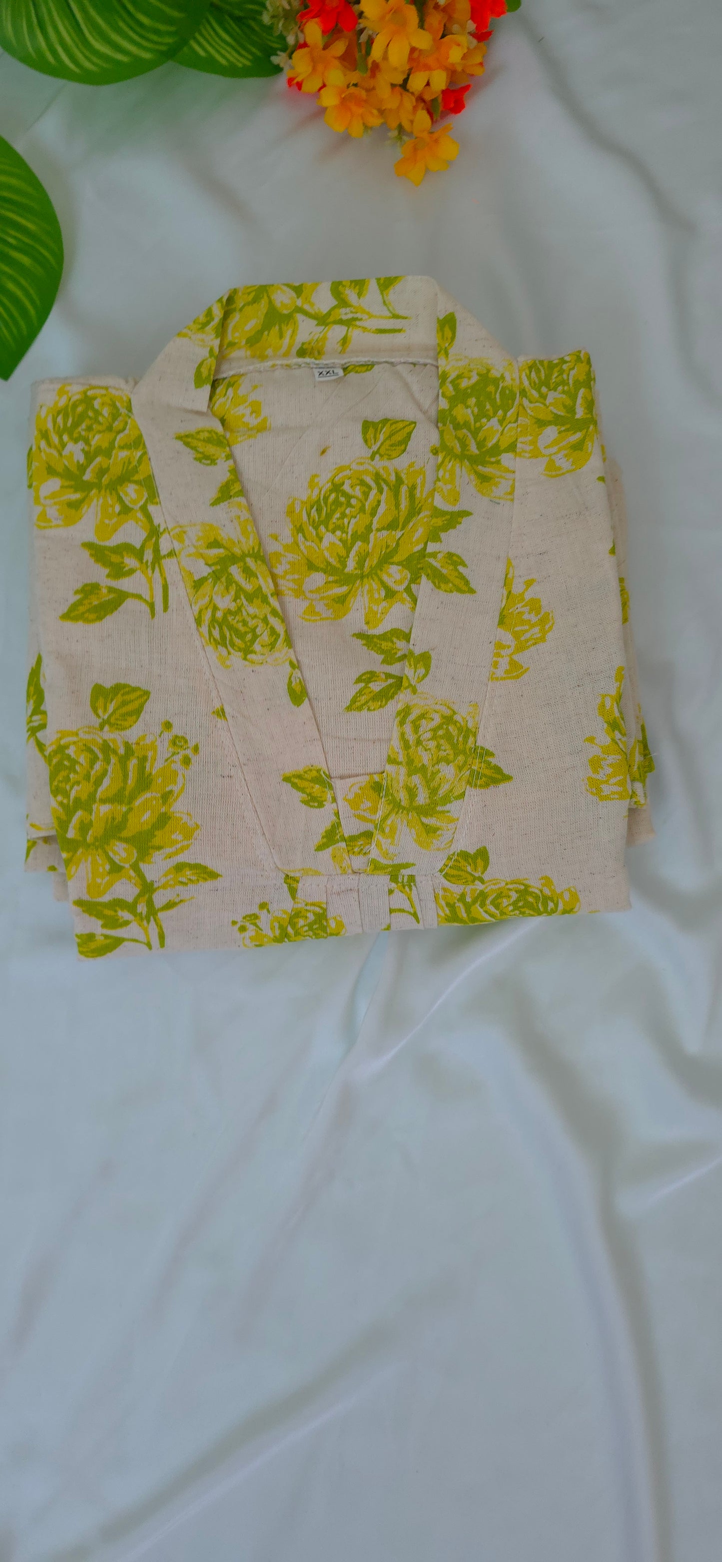 Flex Cotton Cord set | 2 piece set with pocket pant | 3/4 Sleeve | Item code - COS12